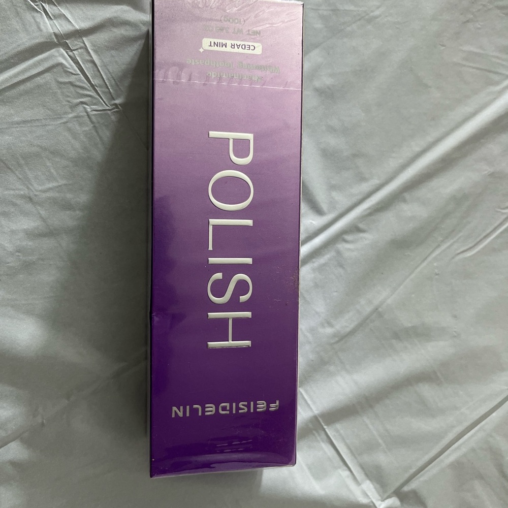 Feisidelin Purple Polish whitening toothpaste 2pk